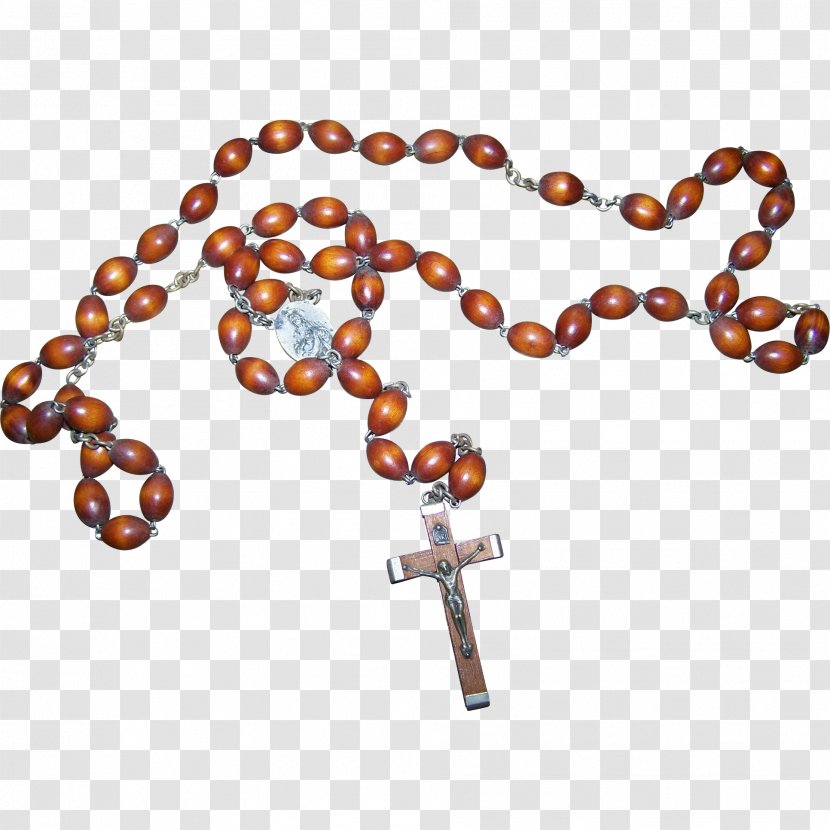 Rosary Prayer Beads Catholicism Catholic Church - Jewellery Transparent PNG