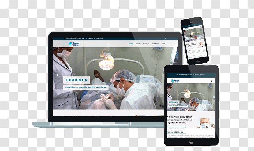 Smartphone Multimedia Service Product Design - Communication Device - Dentist Clinic Transparent PNG