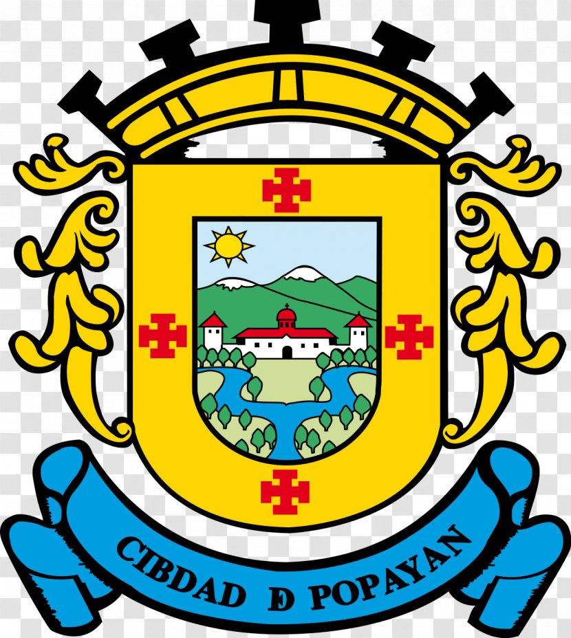 Silvia Purace Escudo De Popayán Escutcheon Del Cauca - Culture Transparent PNG