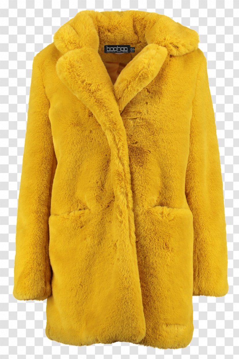 Fur Clothing Fake Coat Jacket - Trench Transparent PNG