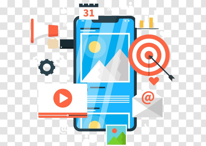 Digital Marketing Mobile Phones Search Engine Optimization - Technology Transparent PNG