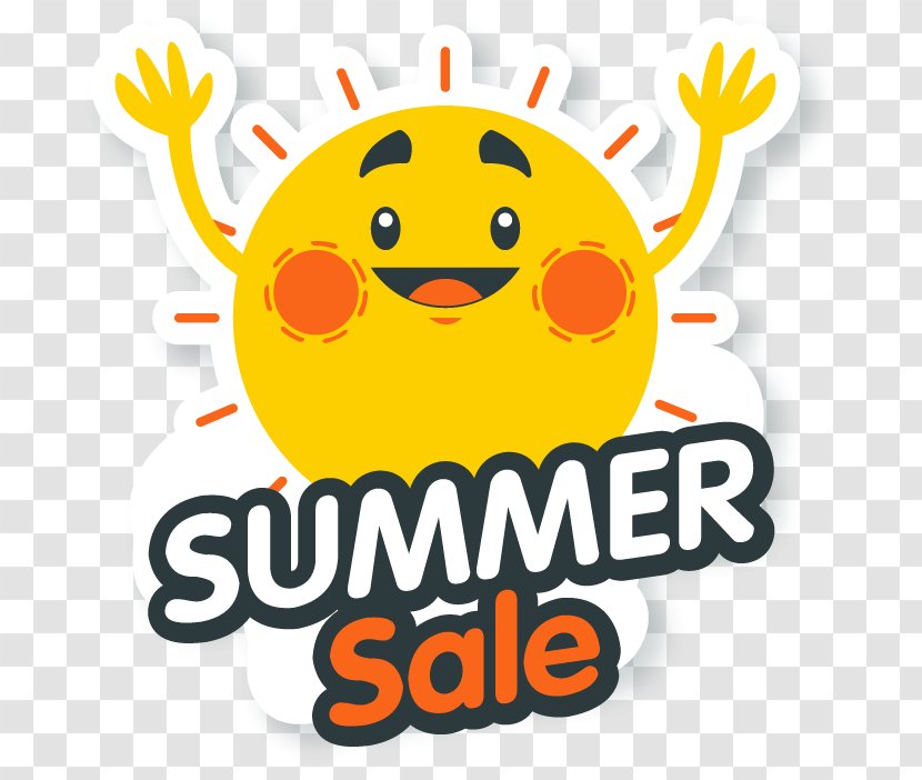 Sales Promotion Clip Art - Smiley - Summer Sun Tag Transparent PNG