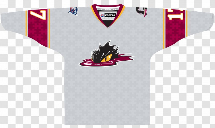 T-shirt Cleveland Monsters Lake Erie Sleeve Outerwear - Sport Transparent PNG