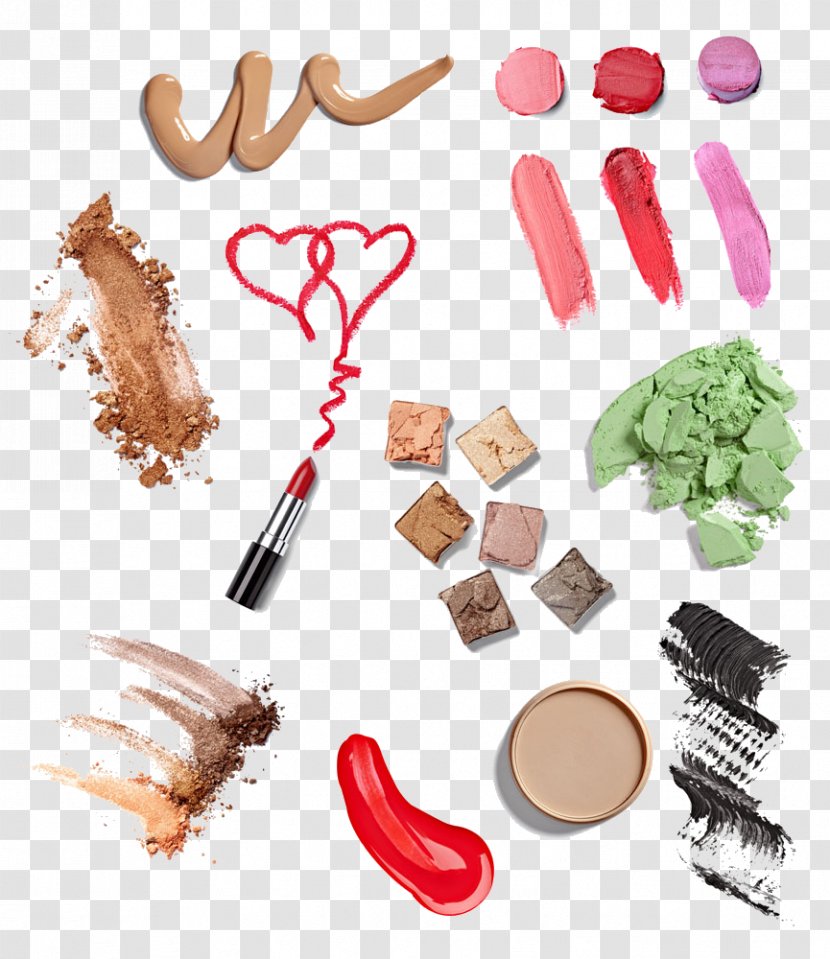 Cosmetics Makeup Brush Foundation Face Powder - Rouge - Chalk Transparent PNG