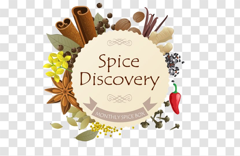 Indian Cuisine Vegetarian Spice Herb - Brand - Seasoning Box Transparent PNG