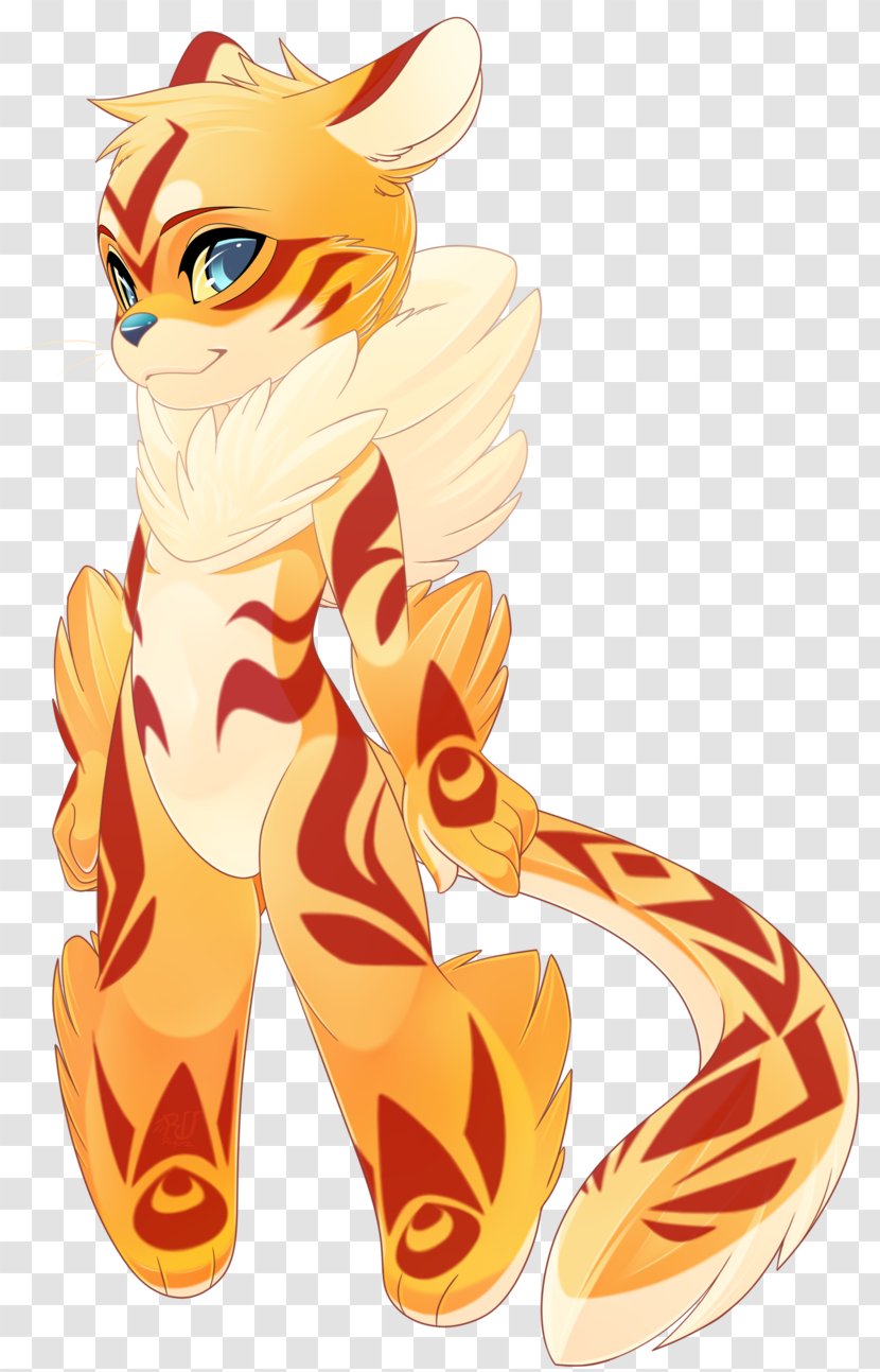 Tiger Furry Fandom Cat Lion Illustration - Frame Transparent PNG