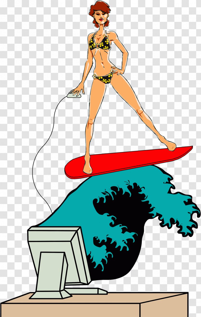 Surfing Art Clip - Joint Transparent PNG