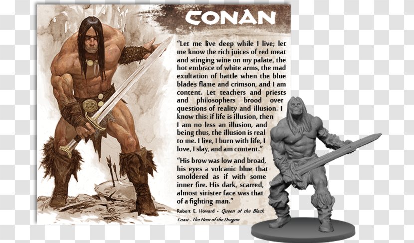 Conan The Barbarian Age Of Board Game - Fantasy - Figurine Transparent PNG
