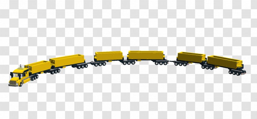 Road Train Trailer Lego Ideas Dump Truck - 81 Transparent PNG