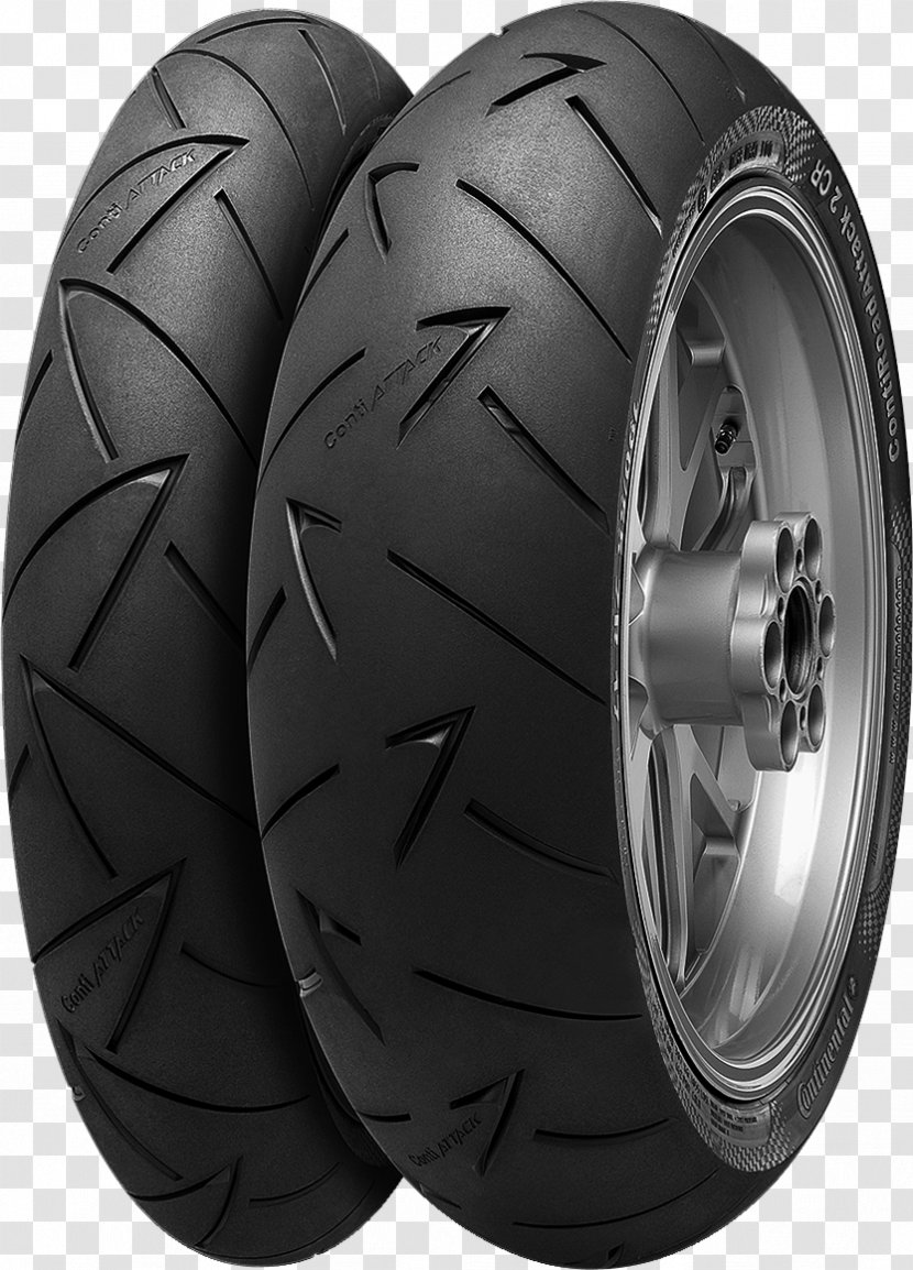 Motorcycle Tires Yamaha TDM 900 Continental AG - Natural Rubber - Carved Transparent PNG