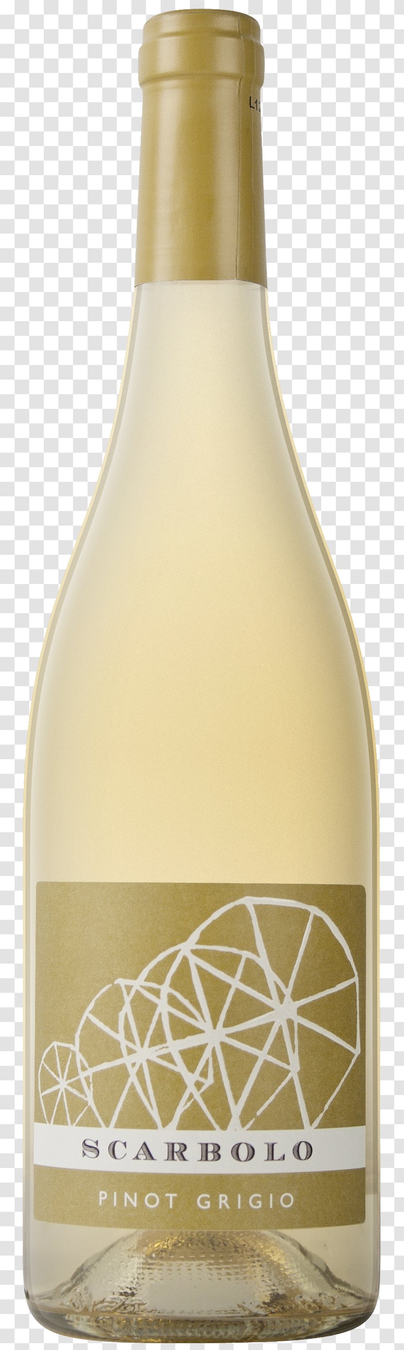 White Wine Red Pinot Gris Liqueur - Bottle Transparent PNG