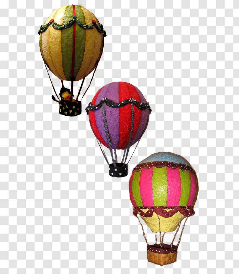 Hot Air Ballooning Flight Toy - Inflatable - Retro Toys Balloon Material Transparent PNG
