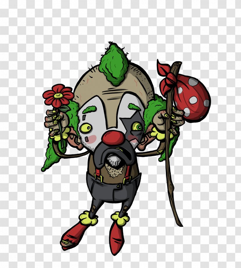 Hobo Bindle Clip Art Illustration Giant - Flowering Plant - Clown Faces Transparent PNG