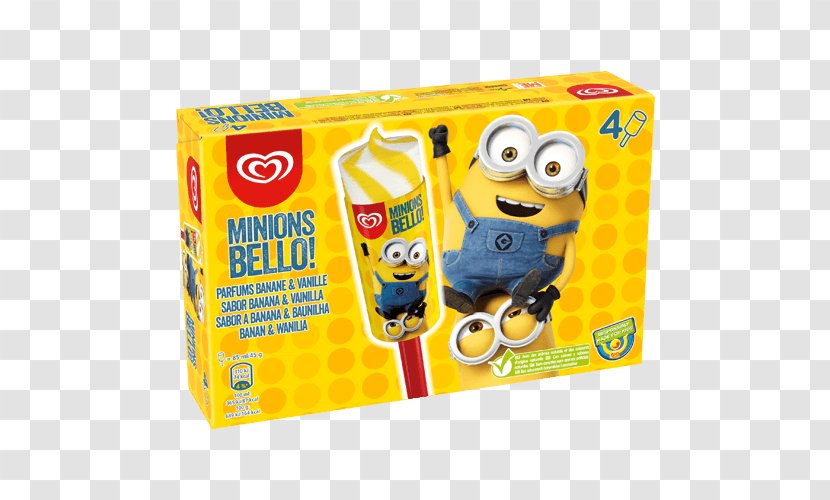 Ice Cream Minions: Who's The Boss? Wall's Flavor - Bar Transparent PNG