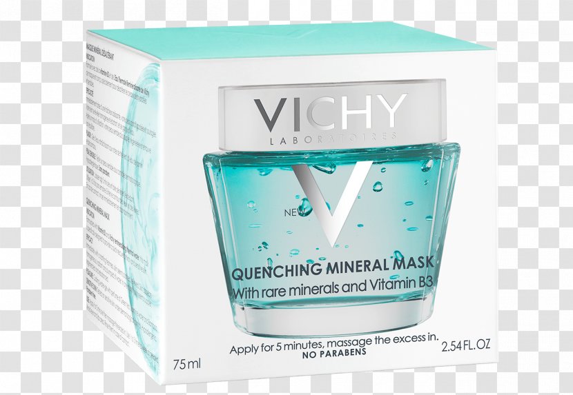 Vichy Mask Mineral Skin Facial Transparent PNG