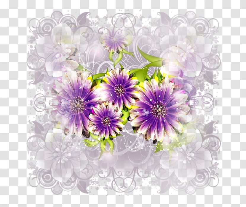 Desktop Wallpaper Floral Design Flower - Lilac Transparent PNG