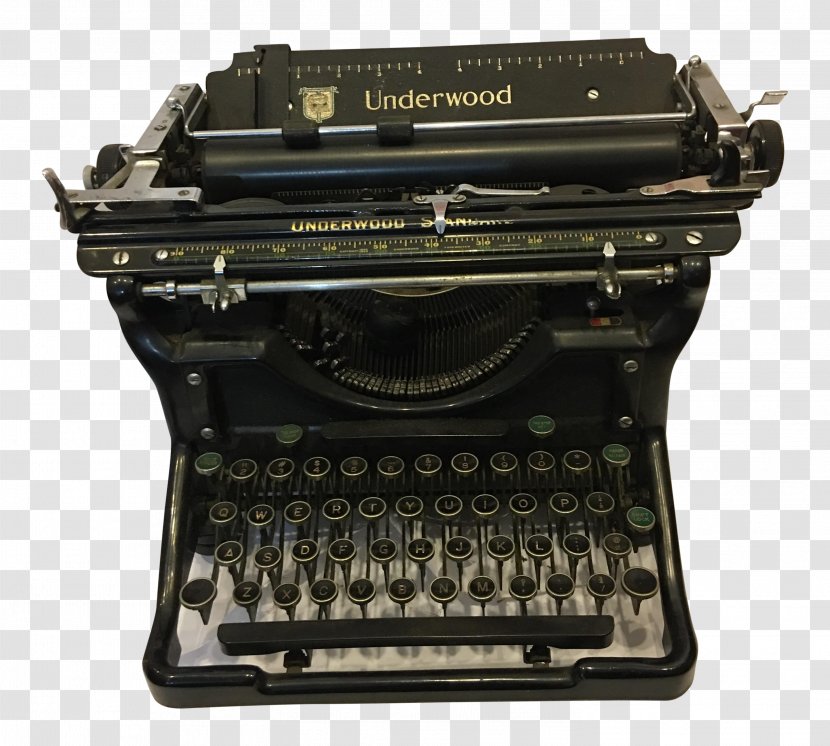 Typewriter - Office Equipment Transparent PNG