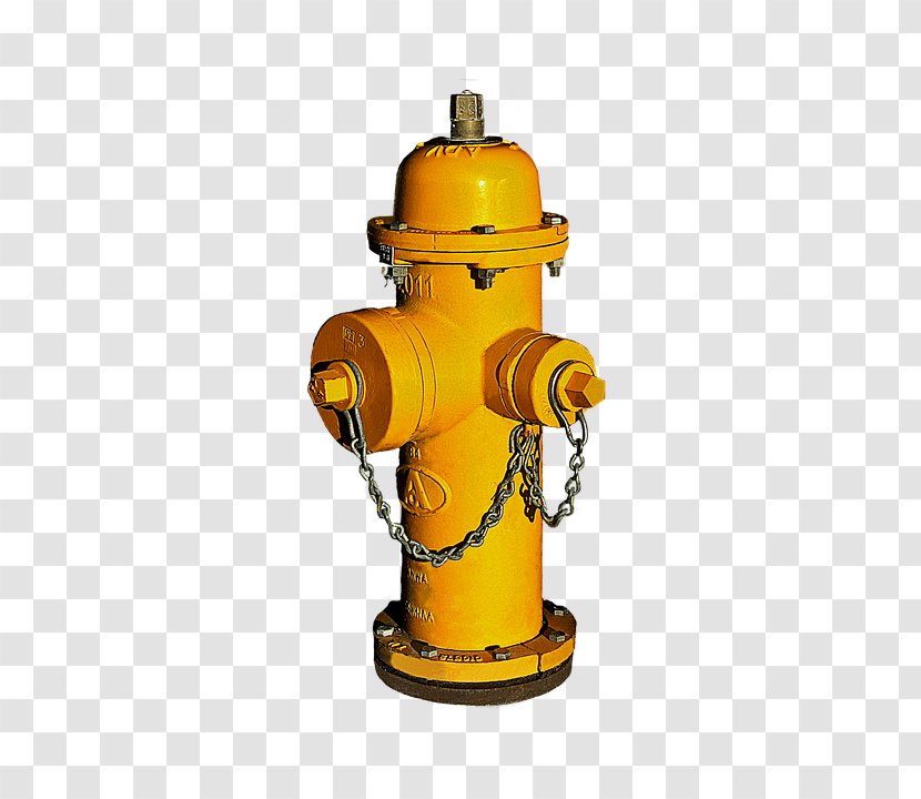 Fire Hydrant Firefighter - Cylinder Transparent PNG
