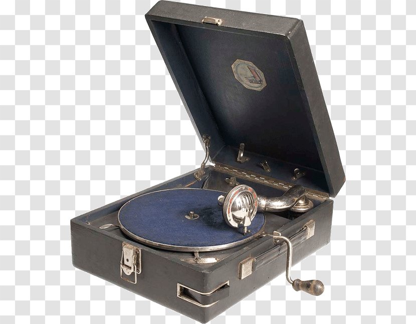 Patefon Gramophone Phonograph Record - Flower Transparent PNG