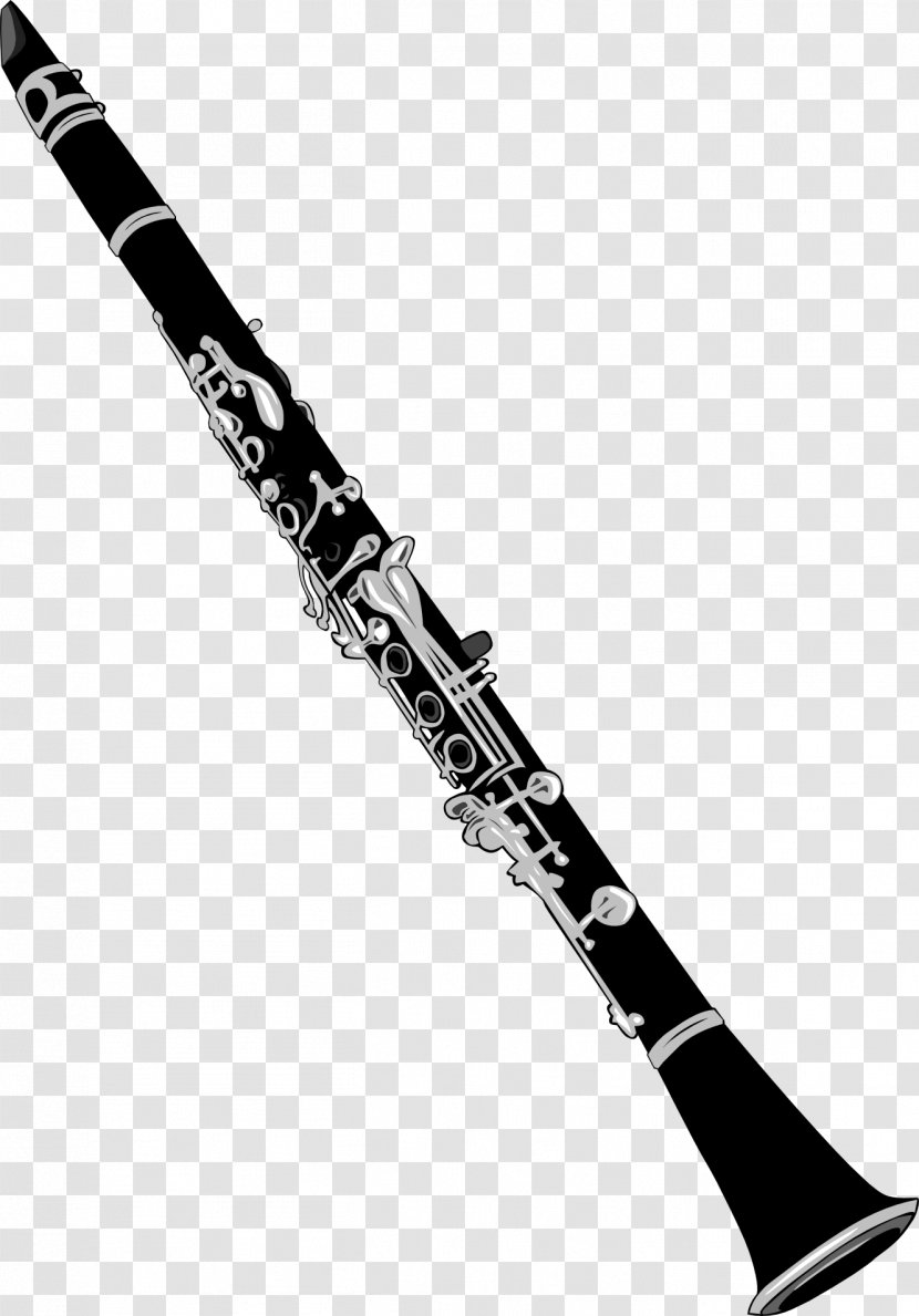 Bass Clarinet Musical Instruments Clip Art - Tree - Trumpet And Saxophone Transparent PNG