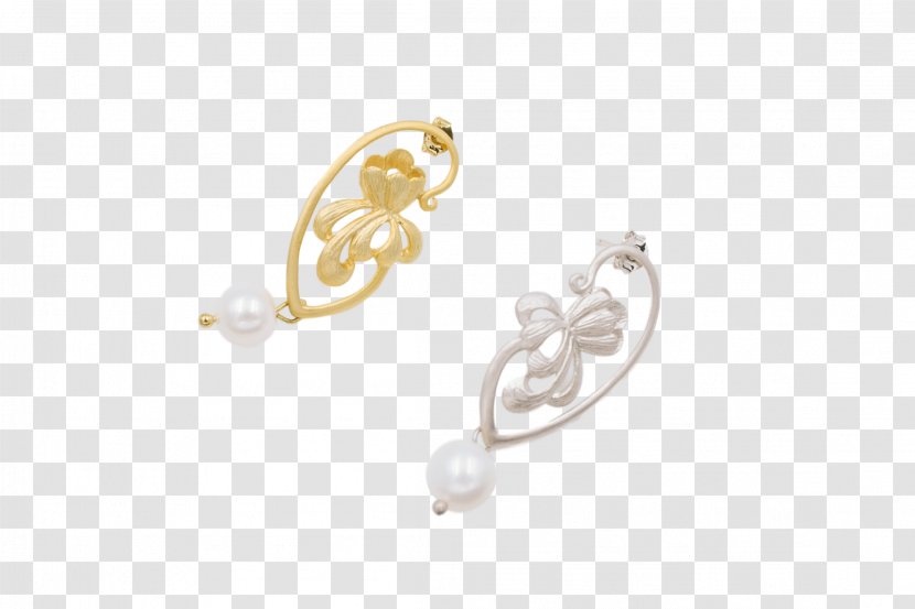 Pearl Earring Yun Boutique Gemstone Jewellery - Gold Transparent PNG