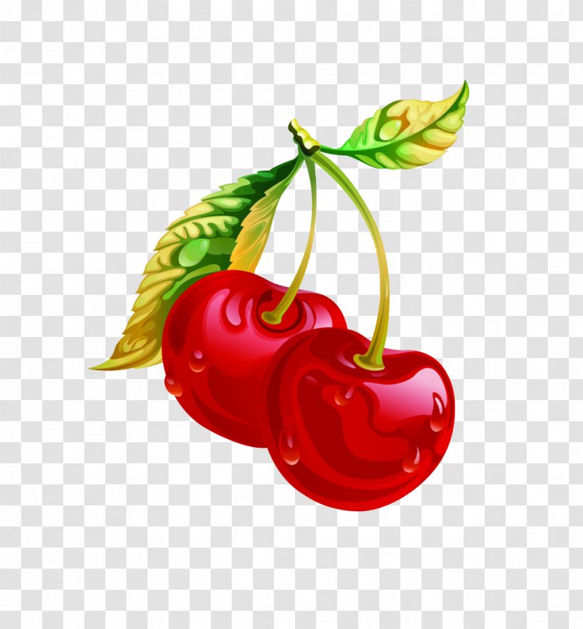 Cherry Red Download - Heart Transparent PNG