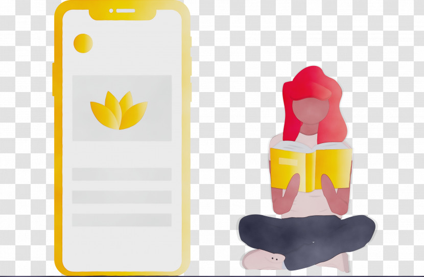 Yellow Mobile Phone Case Gummy Bear Transparent PNG
