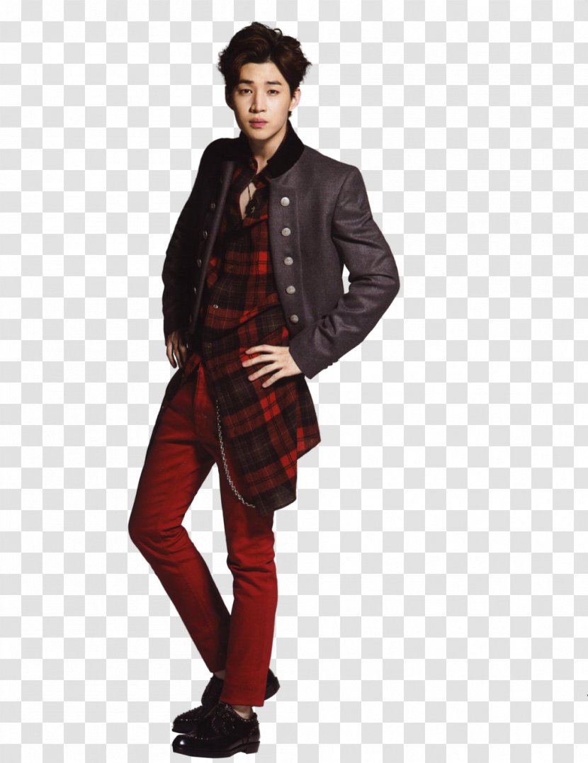 Super Junior Tartan DeviantArt Fashion - Jacket - Henry's Tailoring Transparent PNG