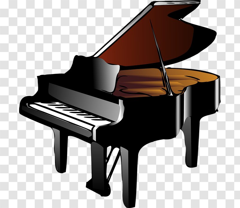 Piano Musical Keyboard Clip Art - Tree - A Transparent PNG