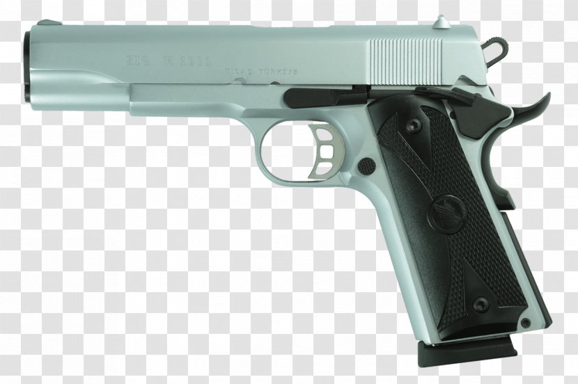 Smith & Wesson SW1911 M1911 Pistol .45 ACP - Air Gun - Weapon Transparent PNG