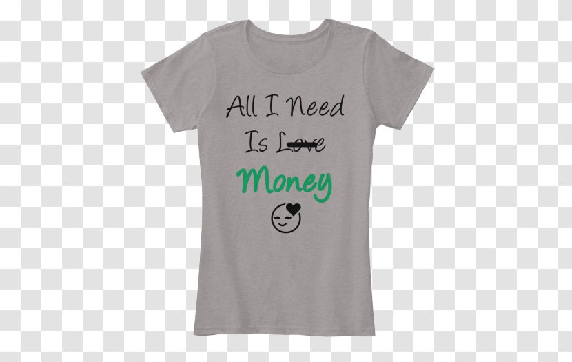 T-shirt Hoodie Bluza Sleeve - Sweatshirt - Woman Money Transparent PNG