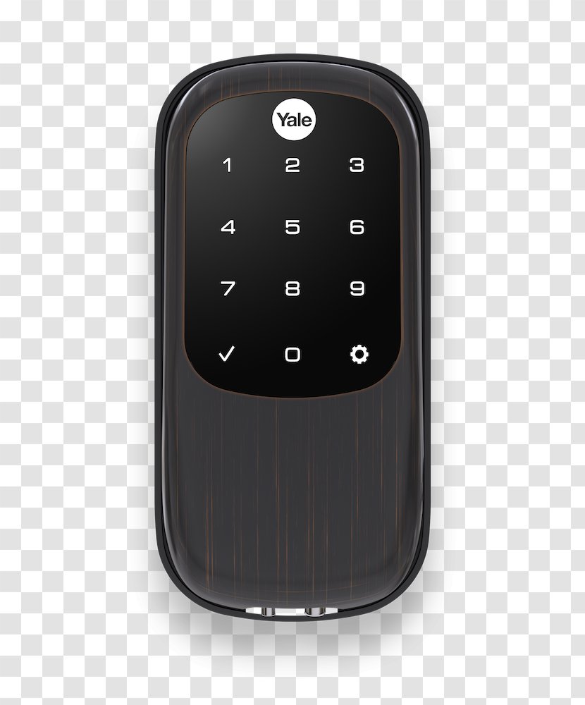 Dead Bolt Lock Key Feature Phone Yale - Numeric Keypad Transparent PNG