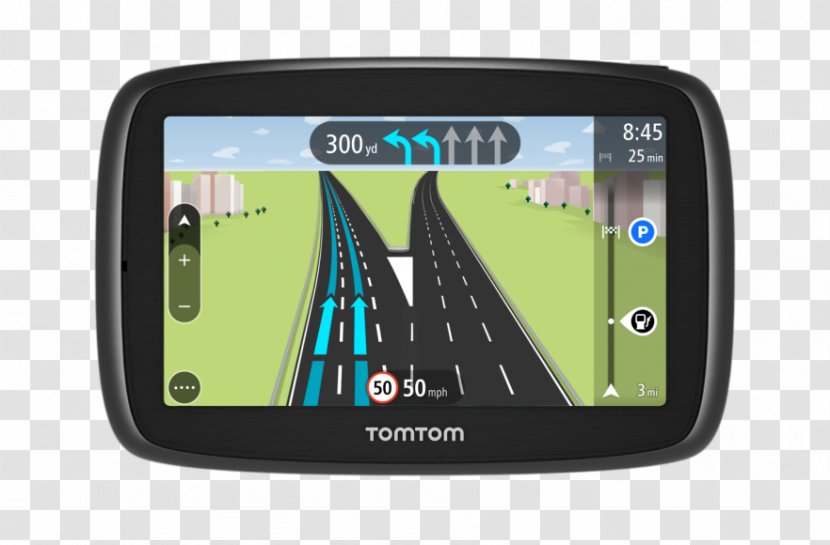 GPS Navigation Systems Car TomTom Start 42 Satellite Transparent PNG