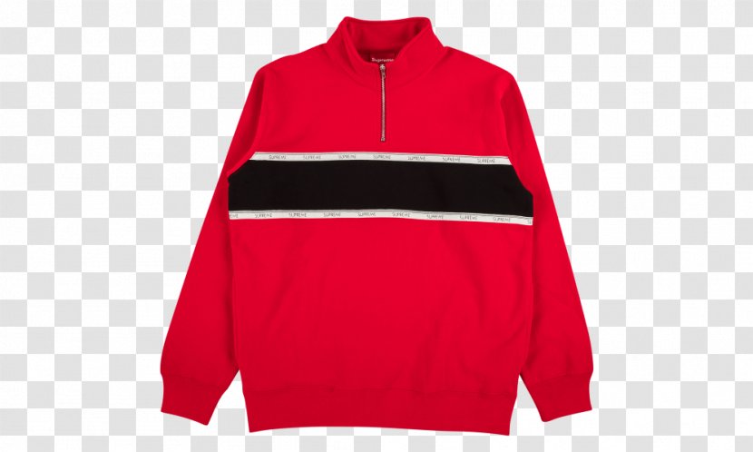 Sweater 2017 Chevrolet SS T-shirt Sleeve Zipper - Supreme Half Zip Transparent PNG