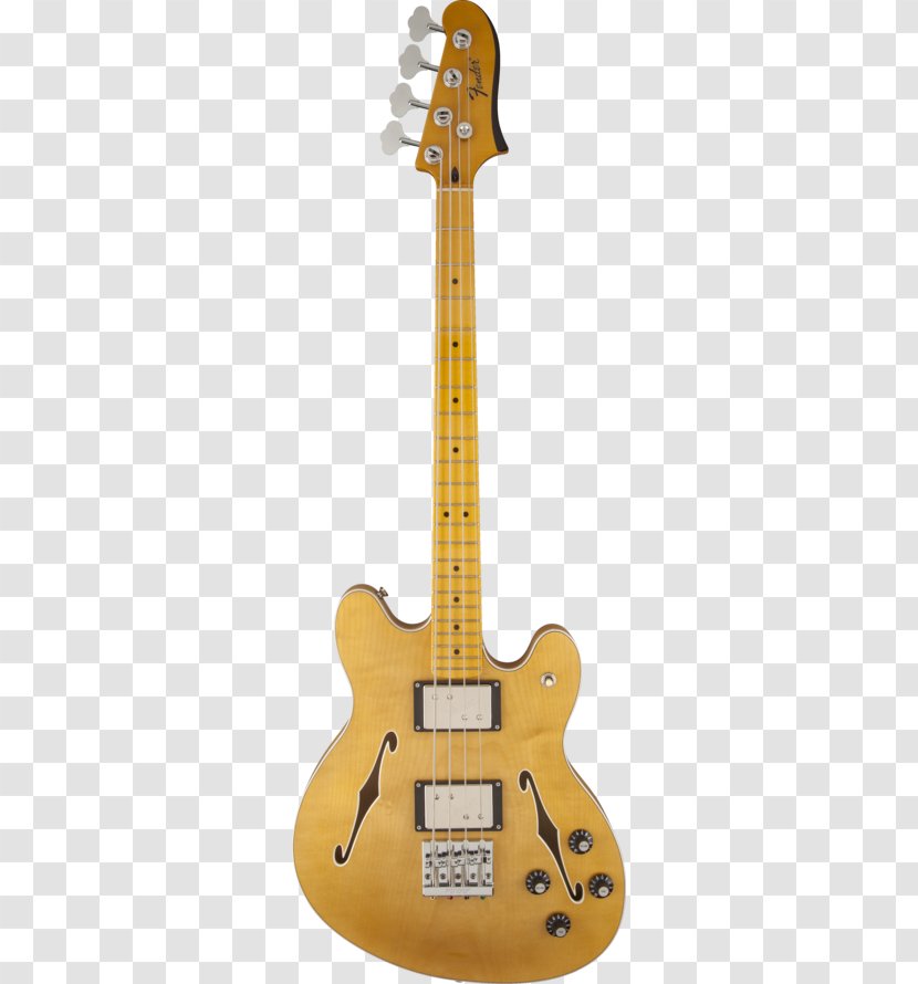 Fender Starcaster Bass Guitar Musical Instruments Corporation Precision Electric - Tree Transparent PNG