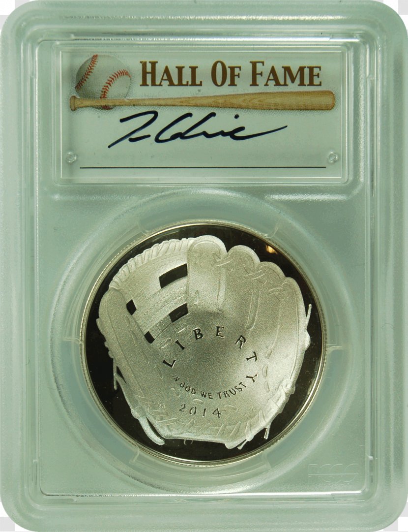 National Baseball Hall Of Fame And Museum Dollar Coin Mint Mark United States - Currency Transparent PNG