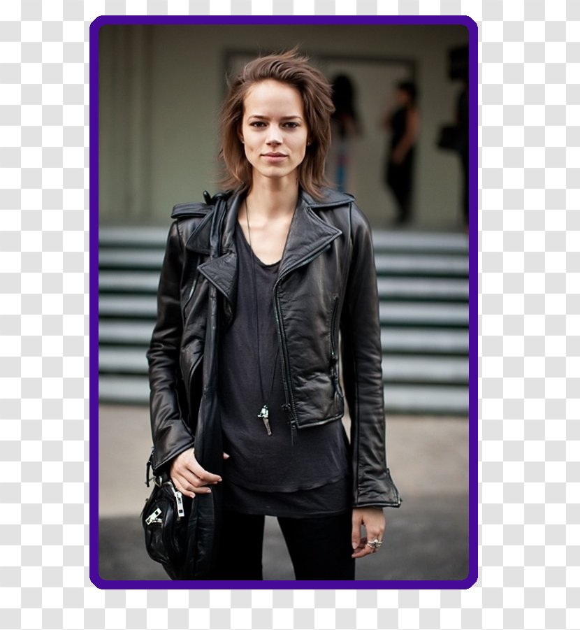 T-shirt Leather Jacket Clothing Fashion - Flower - Eva Longoria Transparent PNG