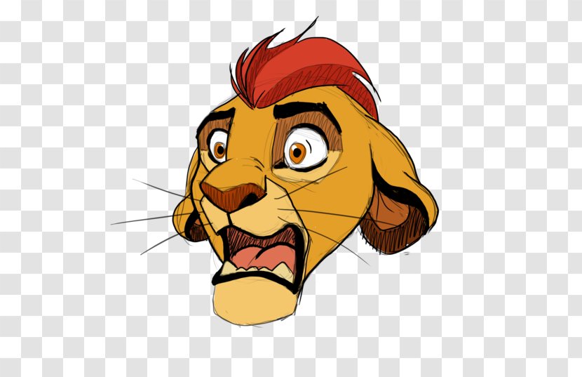 Whiskers Tiger Lion Snout Transparent PNG