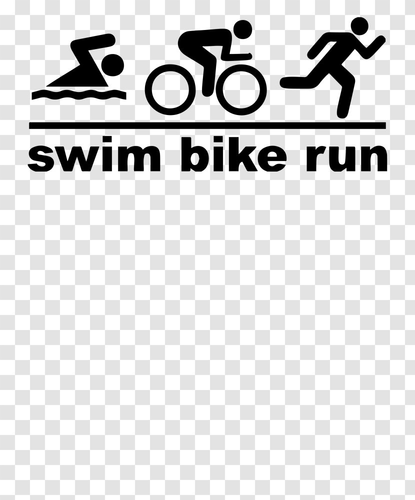 Triathlon Bicycle Running Cycling Swimming Transparent PNG