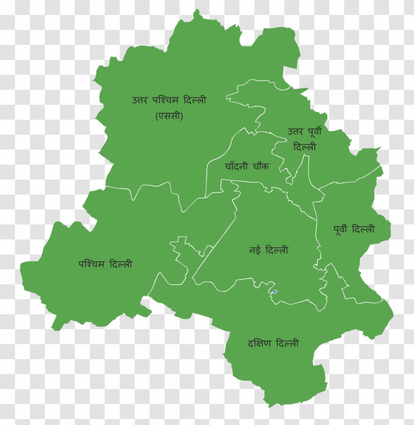 Delhi Legislative Assembly Election, 2015 Blank Map Transparent PNG