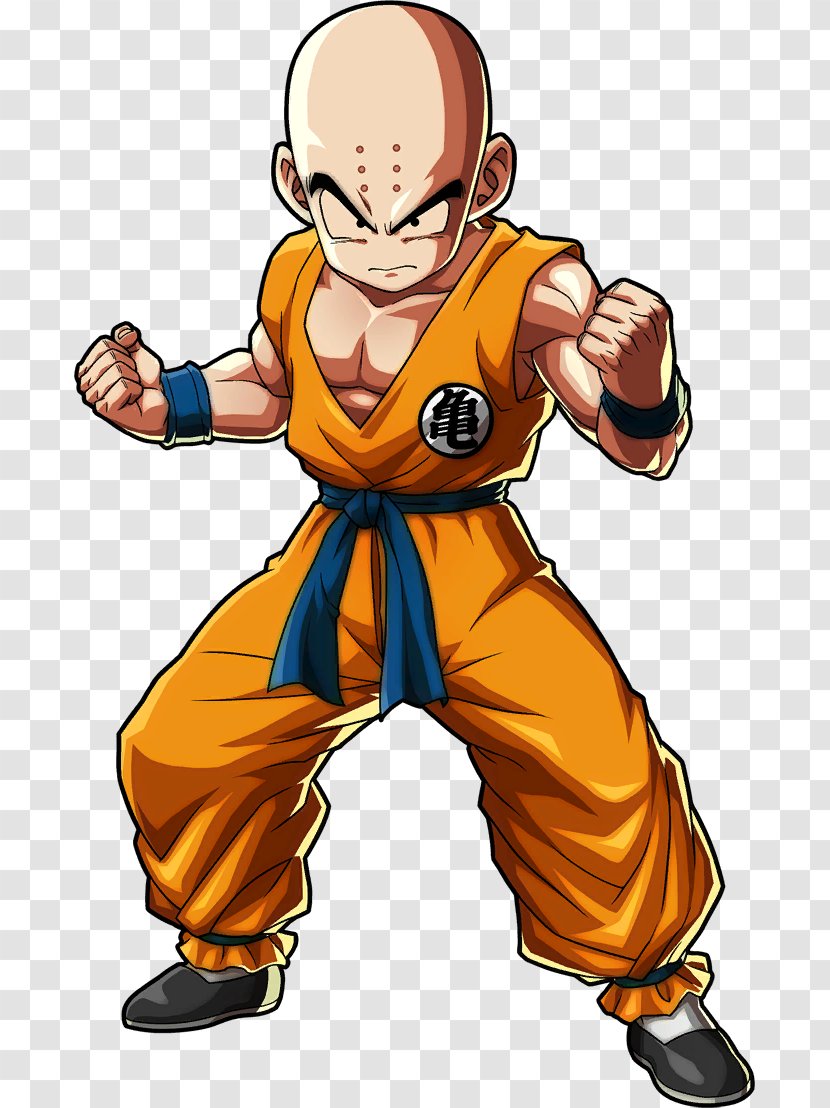 Krillin Dragon Ball FighterZ Goku Majin Buu Piccolo - Watercolor Transparent PNG