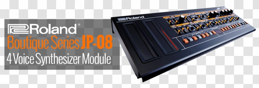 Roland Jupiter-8 JP-8000 Sound Synthesizers Module Corporation - Silhouette - Jupiter 4 Transparent PNG