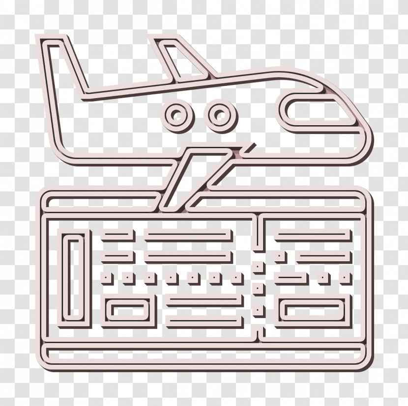 Booking Icon Flight Icon Hotel Services Icon Transparent PNG
