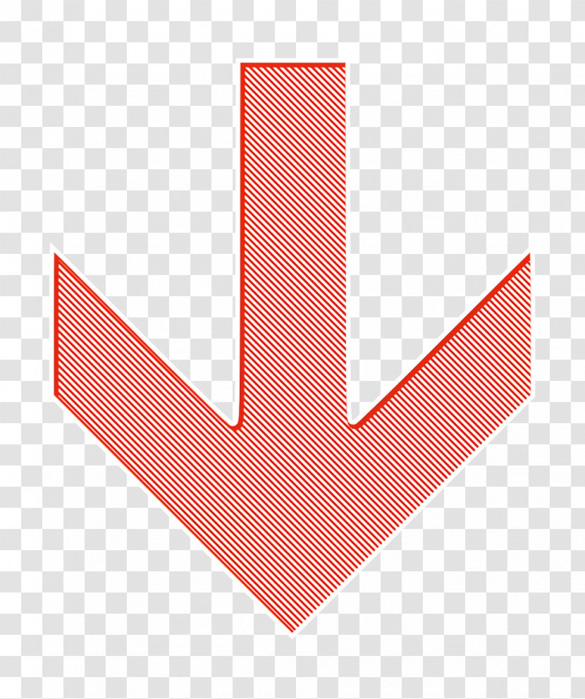 Arrow Icon Down - Hand - Gesture Symbol Transparent PNG