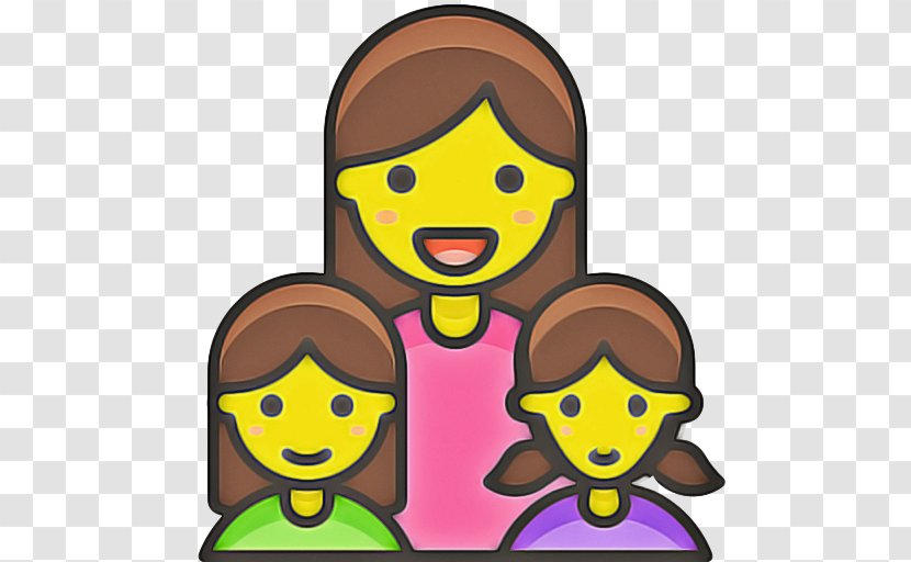 Happy Family Cartoon - Smile - Style Transparent PNG