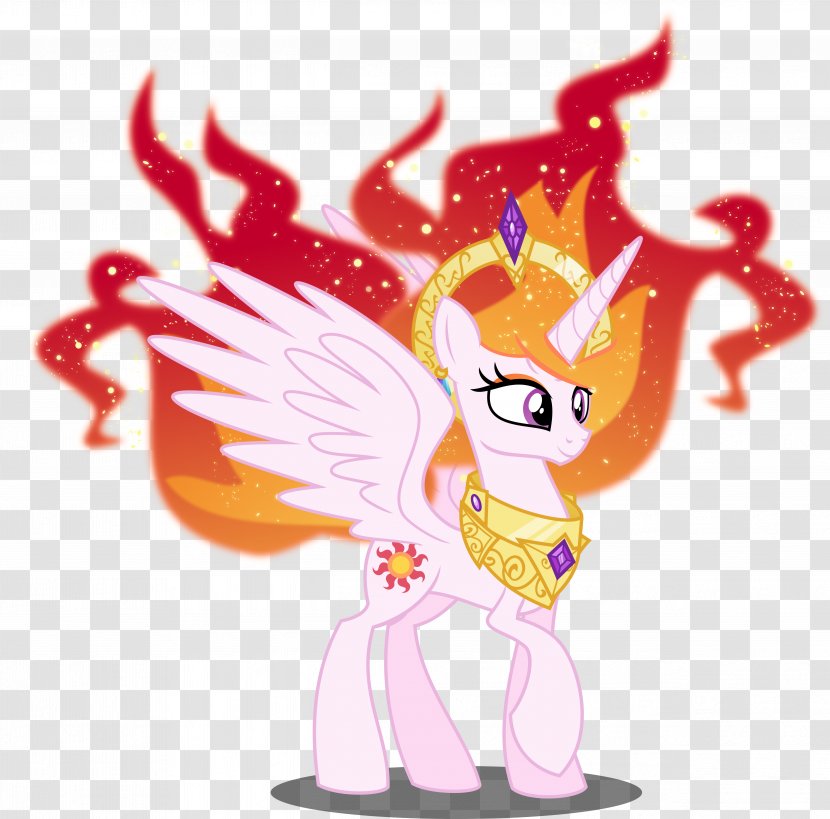 Pony Princess Celestia Luna - Silhouette Transparent PNG