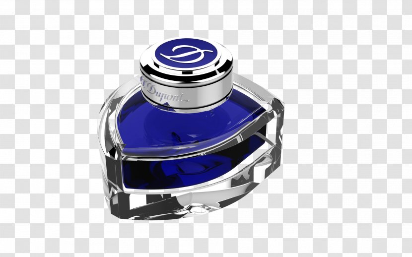 S. T. Dupont Fountain Pen Ink Ballpoint - Pencil Cases - Round Blue Transparent PNG