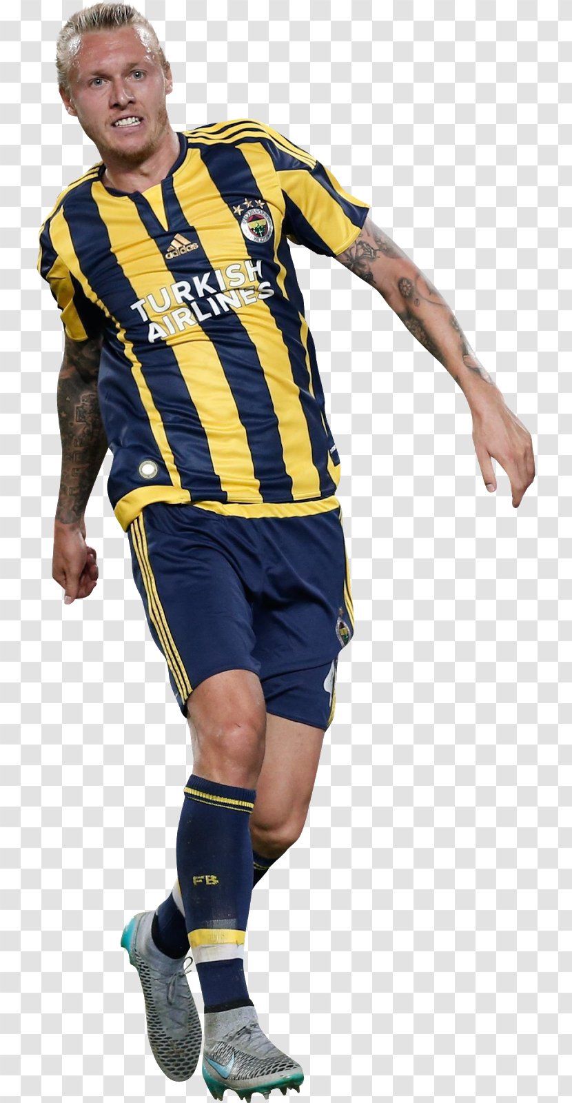 Simon Kjær Fenerbahçe S.K. Jersey Football Sport - Sportswear Transparent PNG
