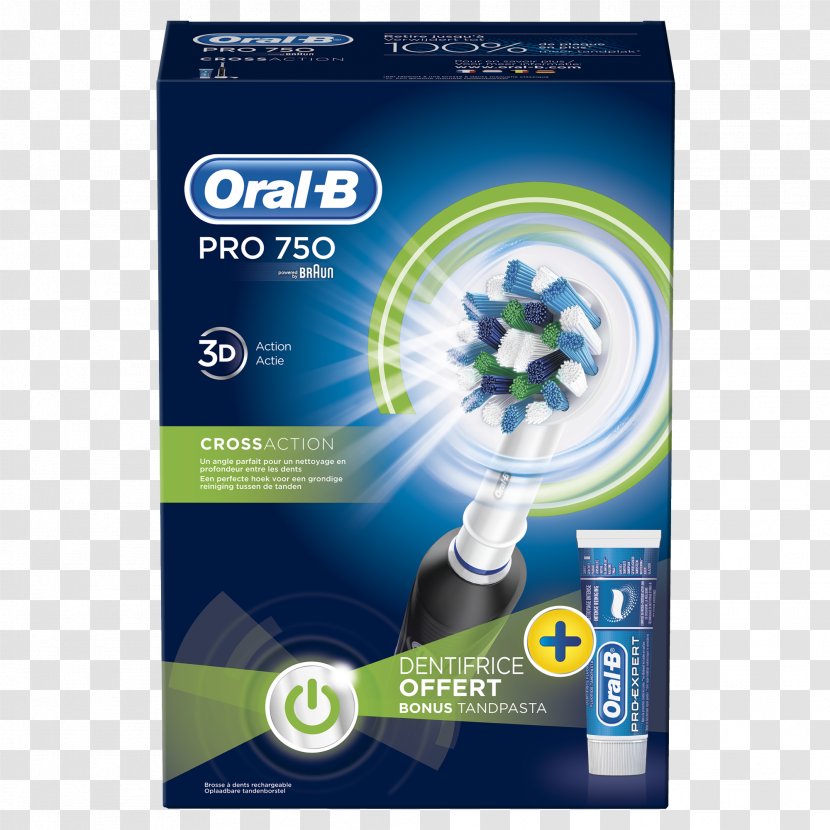 Electric Toothbrush Oral-B Pro 650 600 2000 - Oralb Transparent PNG