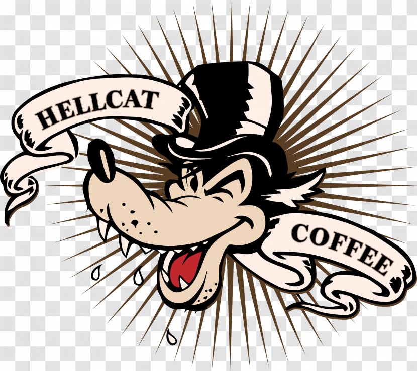 Coffee Roasting Bean Hellcat Roasters - Silhouette Transparent PNG